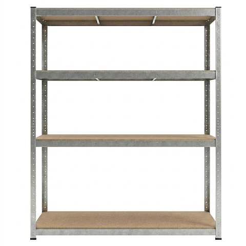 Estante Metálico 180x160x60 - 4 niveles - 600kg