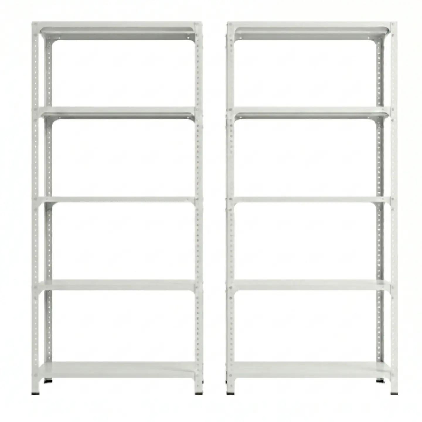 Pack 2 Estante Metálico 200x80x40 - 5 niveles - 350kg  1