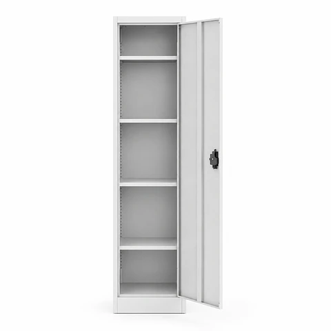 Estante Armario Metálico Cerrado 170x47x35 cm - 1 Puerta