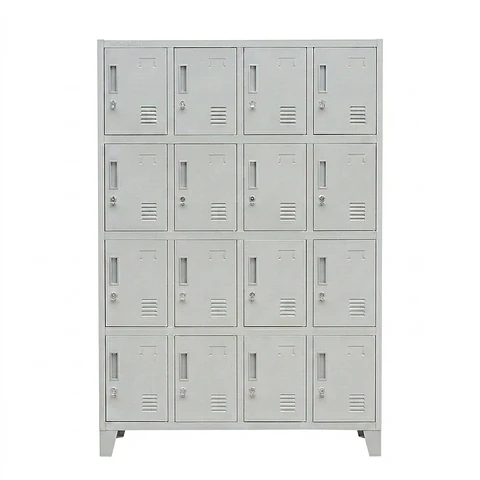 Locker Metálico 4 cuerpos 16 puertas