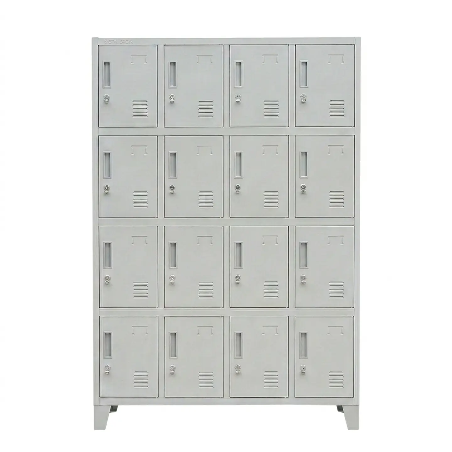 Locker Metálico 4 cuerpos 16 puertas 1