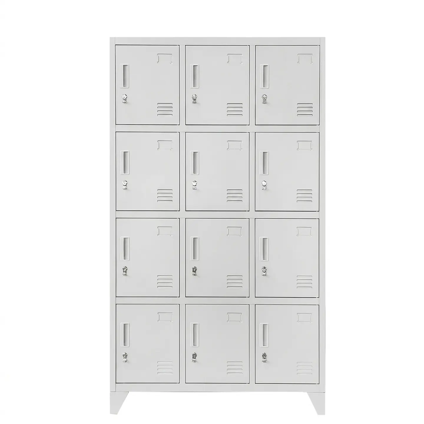 Locker Metálico 3 cuerpos 12 puertas 3
