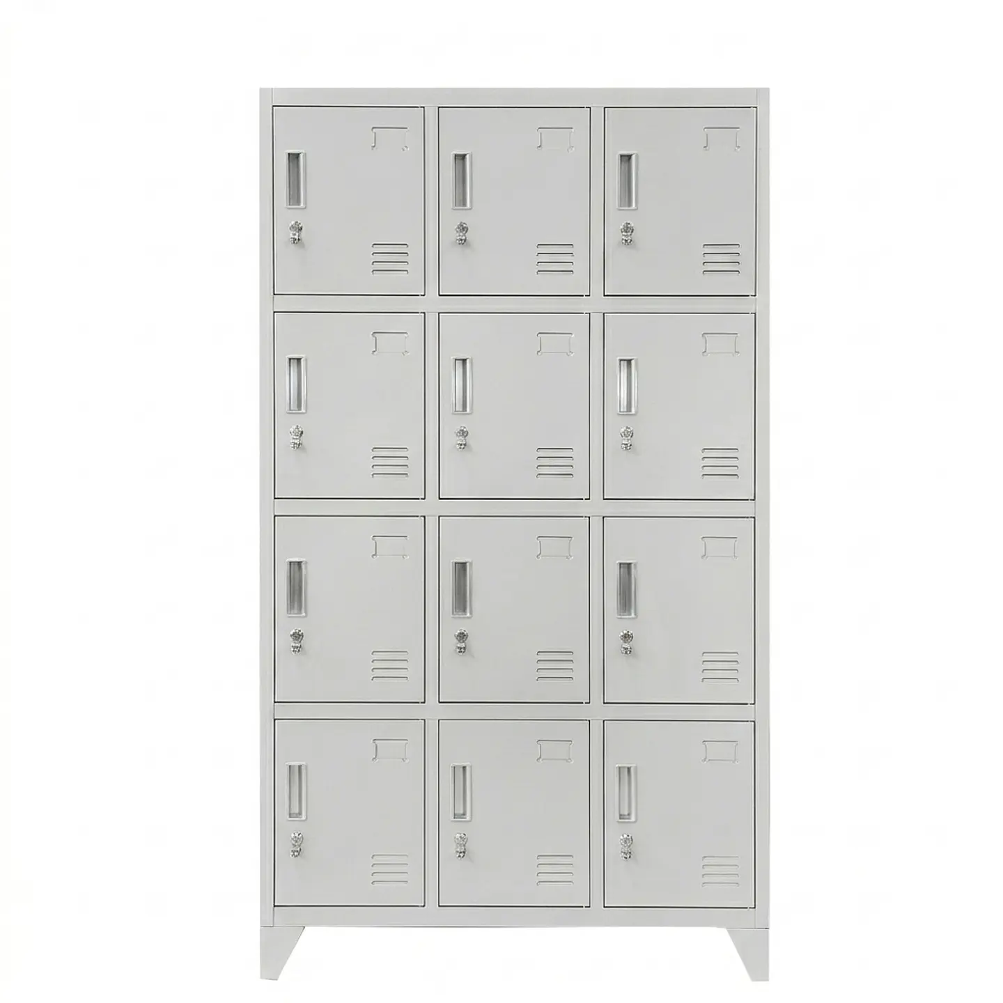 Locker Metálico 3 cuerpos 12 puertas 1