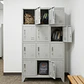 Locker Metálico 3 cuerpos 12 puertas - Miniatura 2
