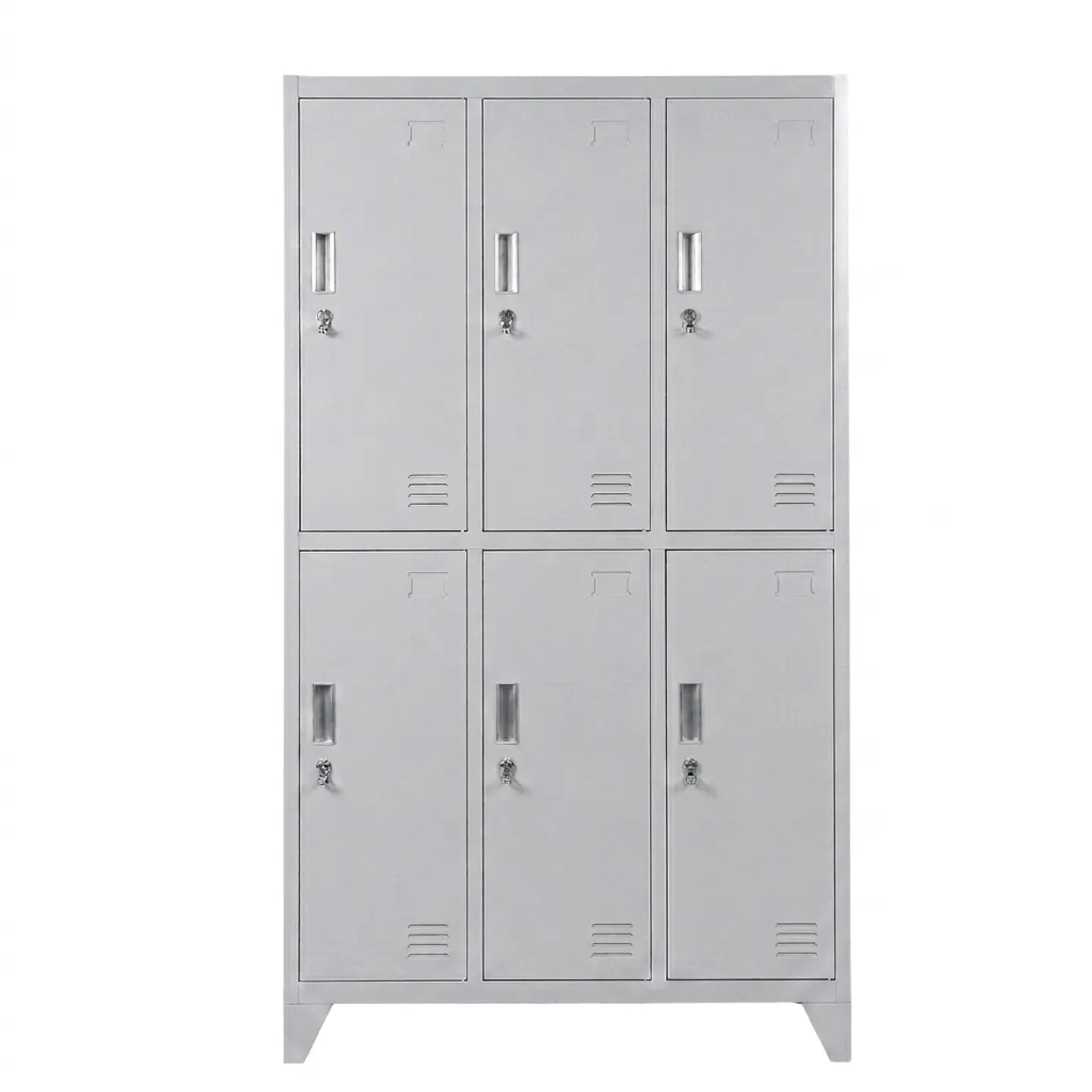 Locker Metálico 3 cuerpos 6 puertas 5
