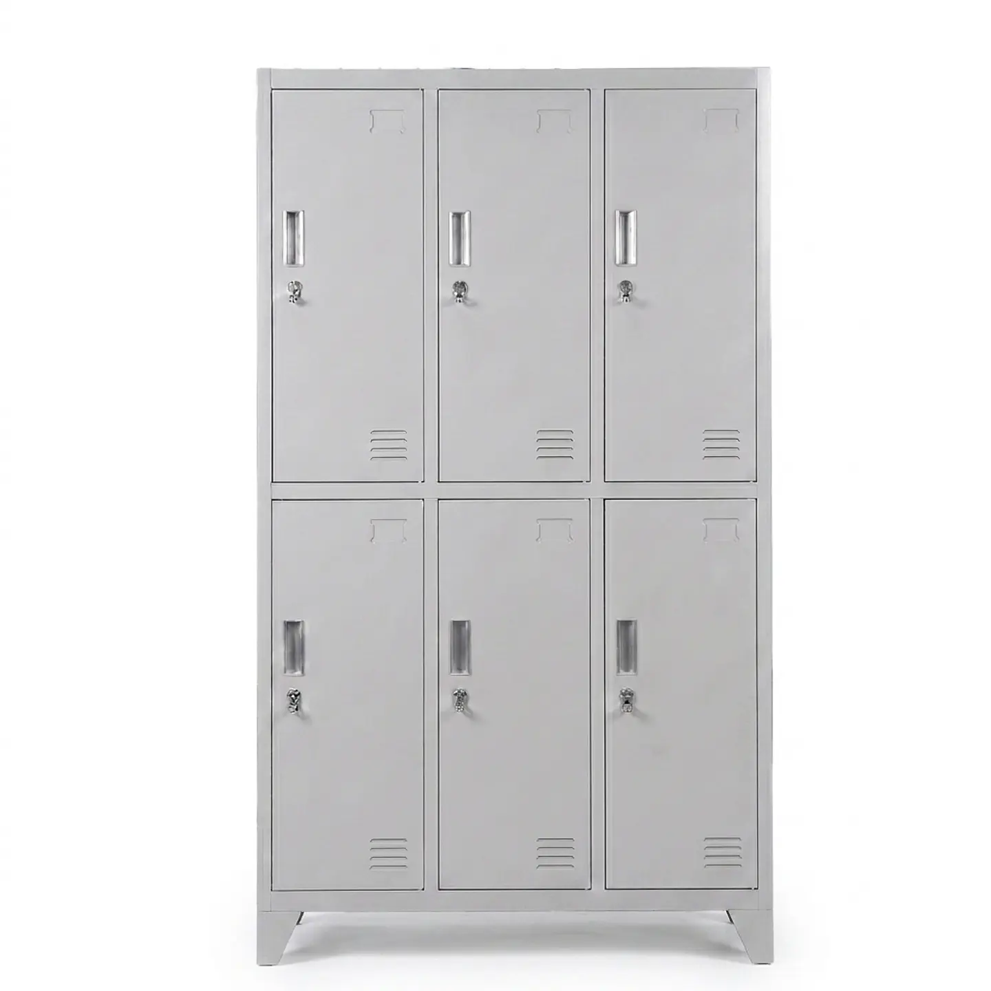 Locker Metálico 3 cuerpos 6 puertas 4