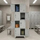 Locker Metálico 2 cuerpos 8 puertas - Miniatura 2