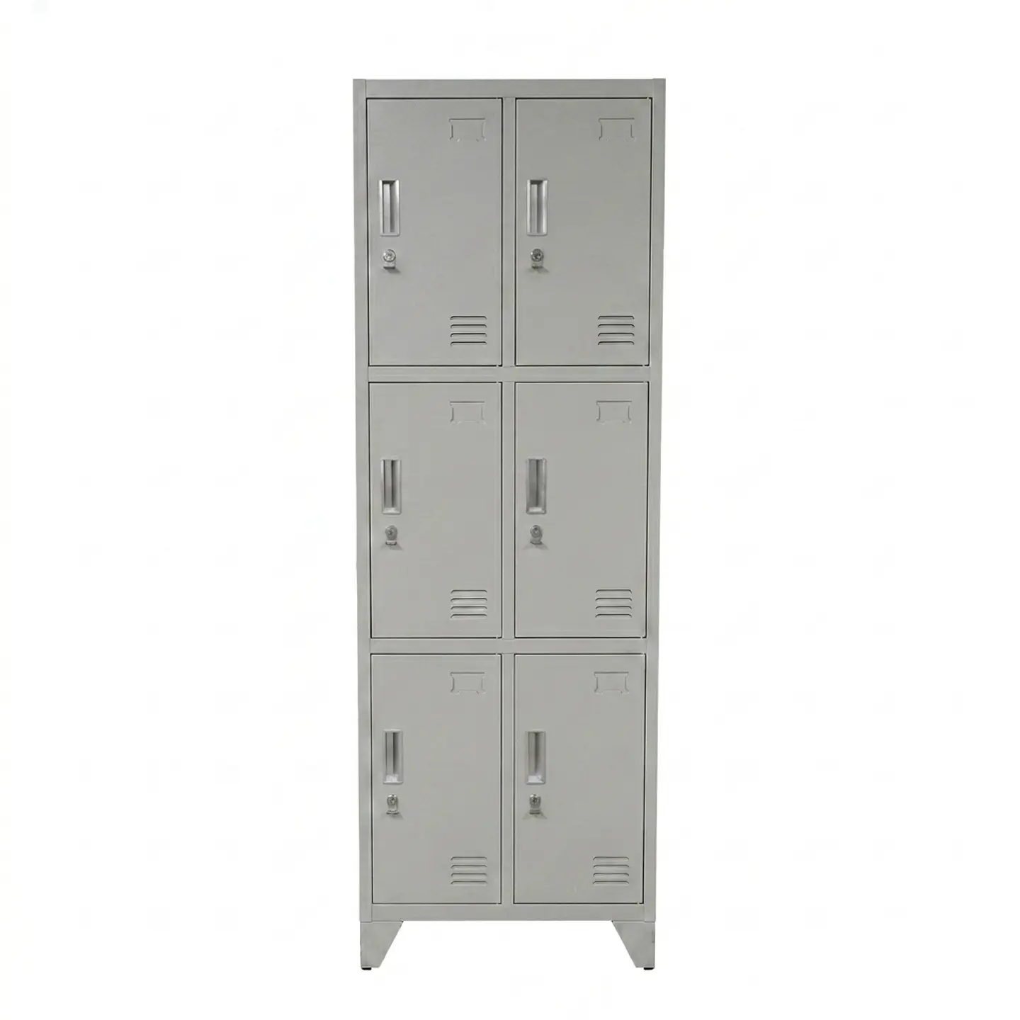 Locker Metálico 2 cuerpos 6 puertas 1
