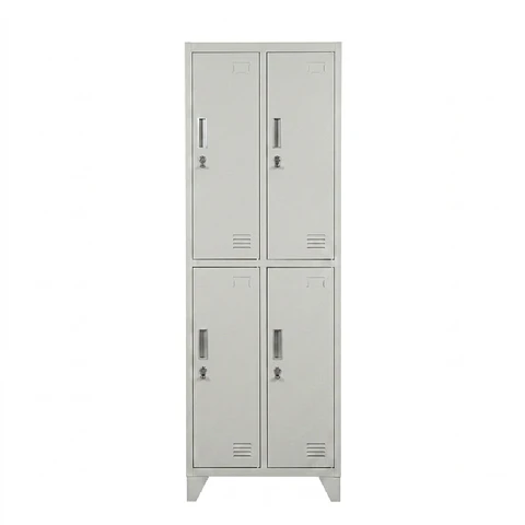 Locker Metálico 2 cuerpos 4 puertas