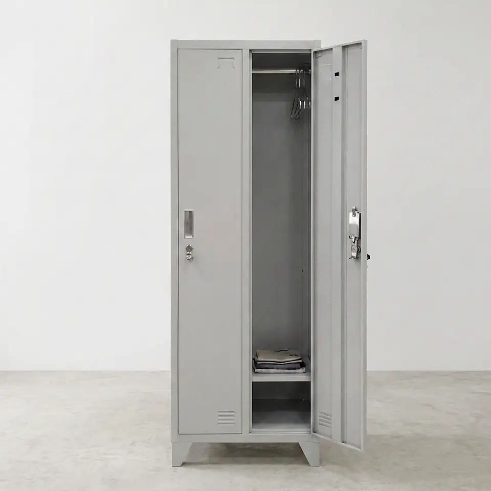 Locker Metálico 2 cuerpos 2 puertas 13