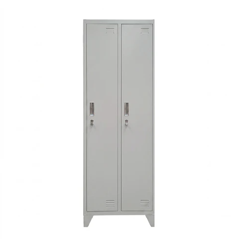 Locker Metálico 2 cuerpos 2 puertas