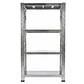 Rack Estante Metálico 200x40x100 Acero Inoxidable - 400kg  - Miniatura 1