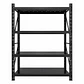 Rack Estante Metálico 200x50x200 - 600kg - Negro - Miniatura 1