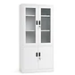 Estante Metálico Vitrina Blanca 185x87x40 cm - 4 Puertas - Miniatura 4