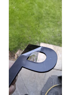 Letras de acrílico personalizadas Blanco