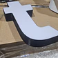 LETRAS VOLUMÉTRICAS CON BASE PLASTICA DE 20 CM DE ALTO - Miniatura 2
