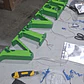 LETRAS VOLUMÉTRICAS CON BASE PLASTICA DE 20 CM DE ALTO - Miniatura 3
