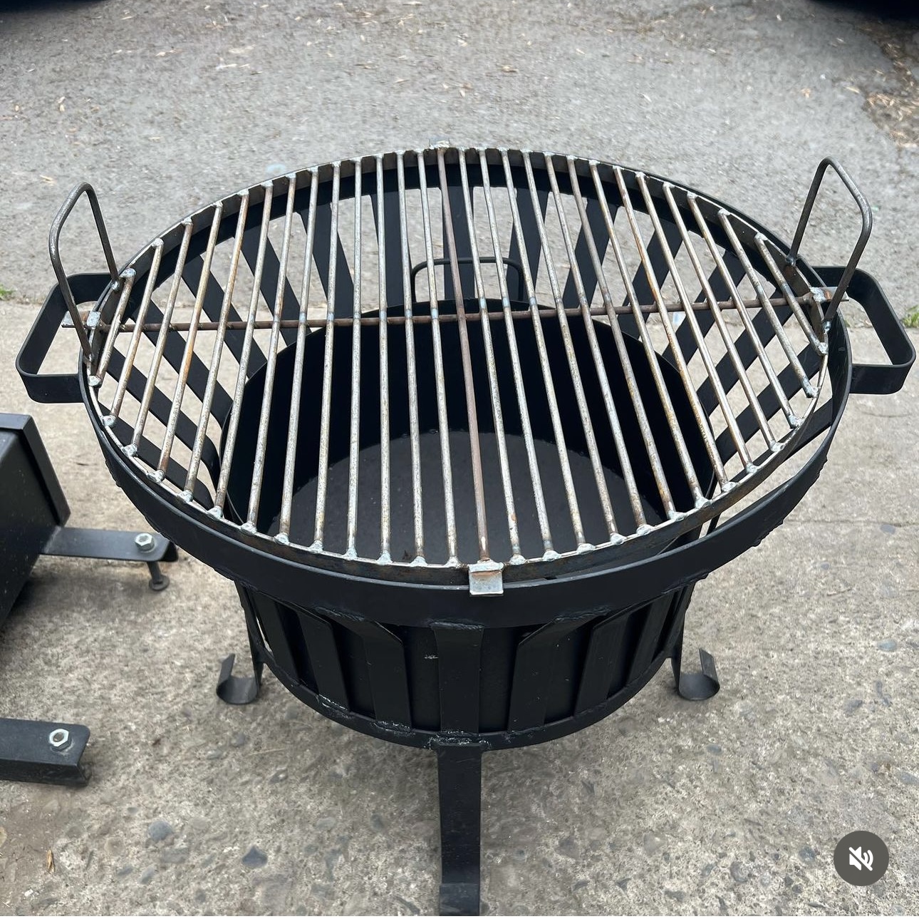 Brasero con parrilla