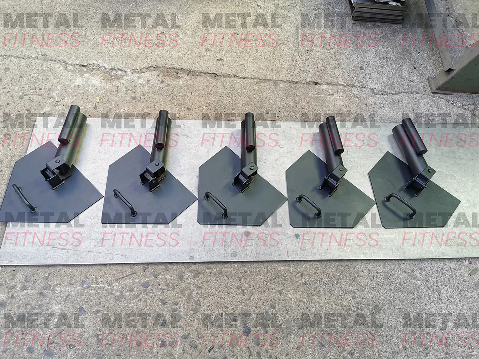 Landmine de Piso Esquinero Bifuncional | Compatible con Barra Olímpica y Pre-Olímpica 8