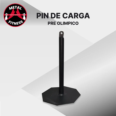 Pin de Carga Pre-Olímpico para Poleas | Carga de Discos Trabajo Pesado (+200 kg)