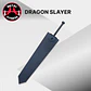 Espada de Entrenamiento Dragon Slayer Metalica - Miniatura 1