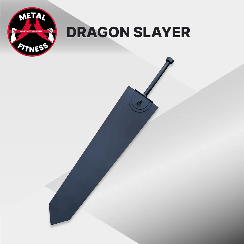Espada de Entrenamiento Dragon Slayer Metalica 1