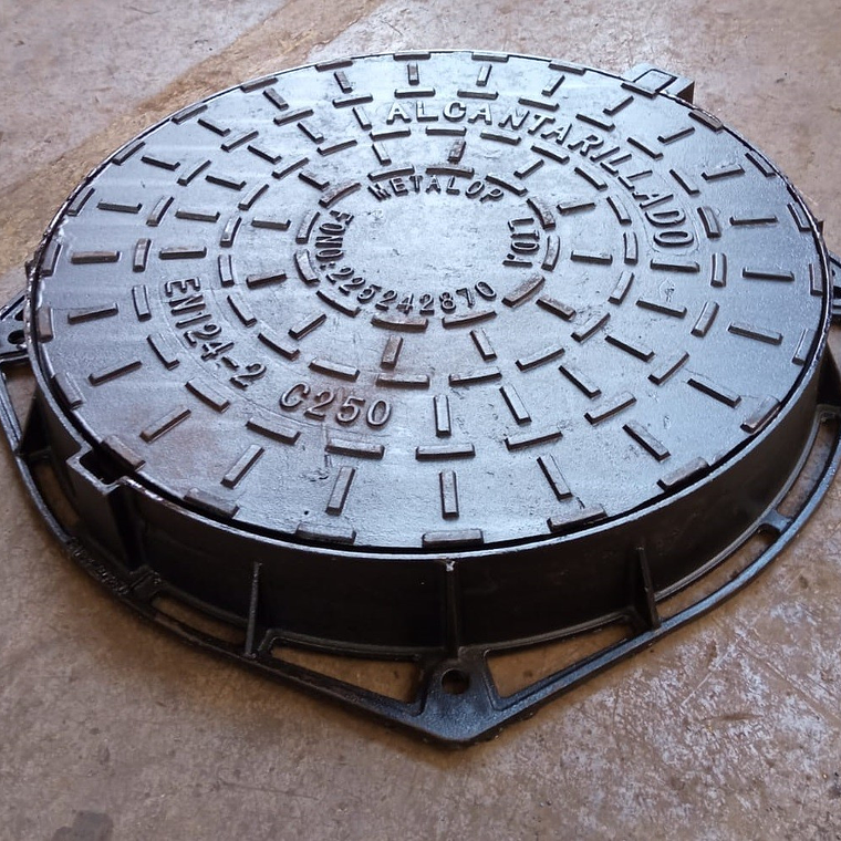 TAPA ALCANTARILLADO FE DUCTIL P/CAMARA 60CM CLASE C250 1