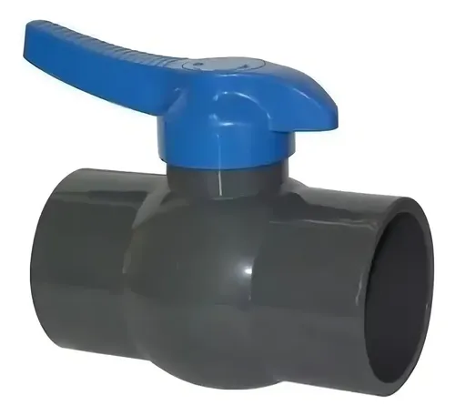 Válvula Bola Pvc Compacta Soldar 50mm 2