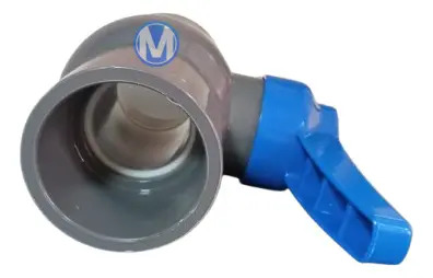 Válvula Bola Pvc Compacta Soldar 50mm 2