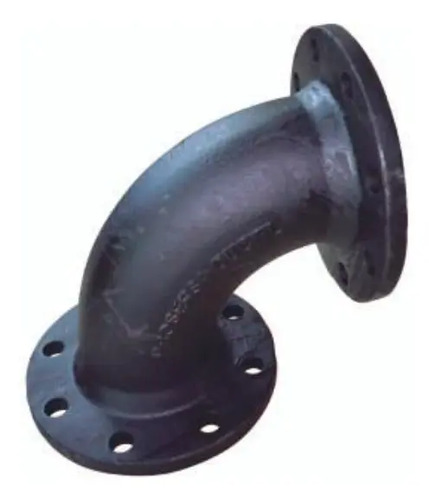 Curva Brida Fierro Ductil 100mm X 90° 1