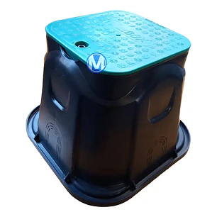 Caja Guarda Valvula Cuadrada Conica 10' - Riego - Jardin