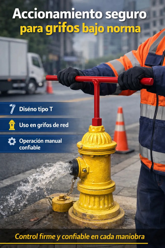 Llave De Grifo Nch 1646 - Tipo T 4