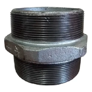 Niple Tuerca A197 Galv 150  Hilo Bsp 1 1/2 PuLG