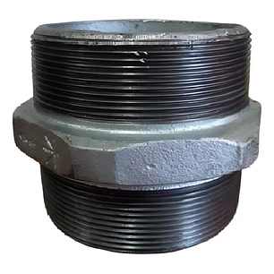 Niple Tuerca A197 Galv 150  Hilo Bsp 1 PuLG