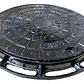 Tapa Alcantarillado Fierro Ductil D=60cm Resiste 12.5ton - Miniatura 1