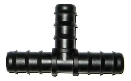 Pack 25 Unidades Tee 16mm Polietileno - Riego - Jardin 1