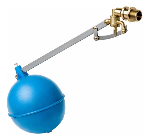 Kit Válvula Flotador Para Estanques 3/4 PuLG + Boya 120mm 1