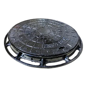 Tapa Camara Alcantarillado D=60cm Resiste 12.5ton Con Anillo