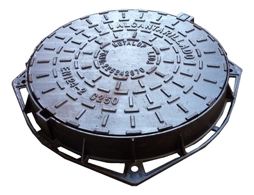 Tapa Alcantarillado Fierro Dúctil Clase 250 Nch 2080  1