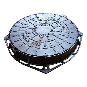 Tapa Alcantarillado Fierro Dúctil Clase 250 Nch 2080 