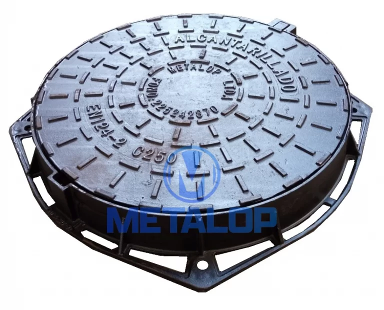 TAPA ALCANTARILLADO FE DUCTIL P/CAMARA 60CM CLASE C250 1