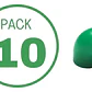 Pack 10 Unidades Codo Ppr 90 ° X 25 Mm Termofusion - Miniatura 1