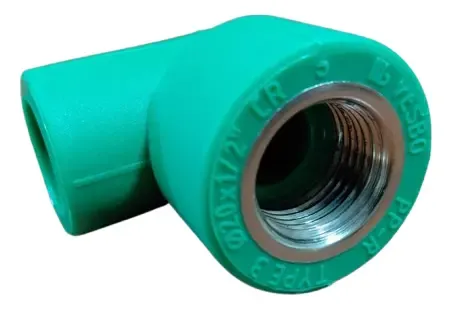 Pack 10 Unidades - Codo Terminal Hi Ppr 20 Mm X 1/2 Pulgada 1