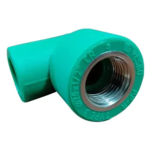 Pack 10 Unidades - Codo Terminal Hi Ppr 20 Mm X 1/2 Pulgada