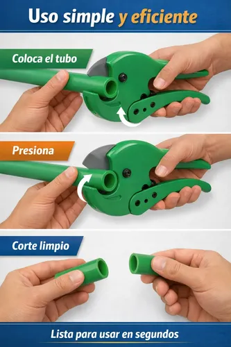 Tijera Corta Tubo Para Ppr Pex Pvc Hasta 42mm Termofusion 3