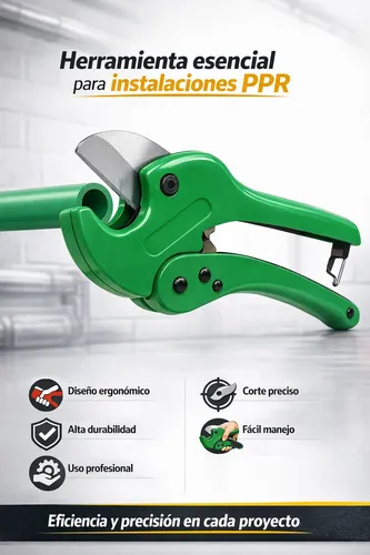 Tijera Corta Tubo Para Ppr Pex Pvc Hasta 42mm Termofusion 4