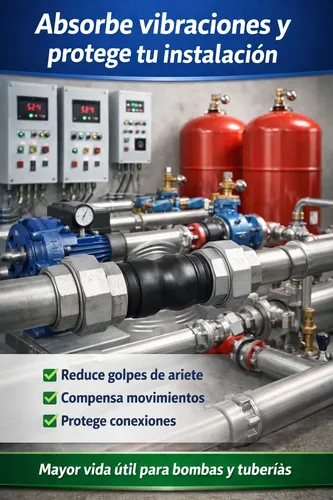 Junta De Dilatación Expansión Doble Onda Hi - 1 1/2 Pulgada 3