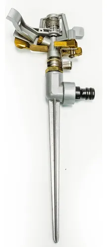 Aspersor De Impacto 1/2 Pulgada Metalico Con Estaca Aluminio 3