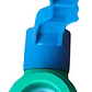 Llave De Paso Bola 25mm Ppr Termofusion Agua Fria - Miniatura 2