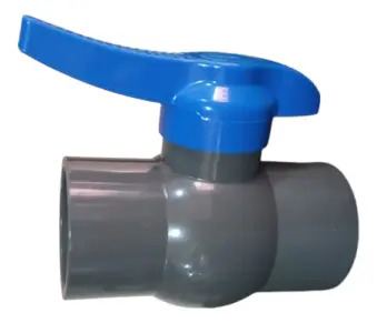 Válvula Bola Pvc Compacta Soldar 50mm - Pack 5 Unidades 2